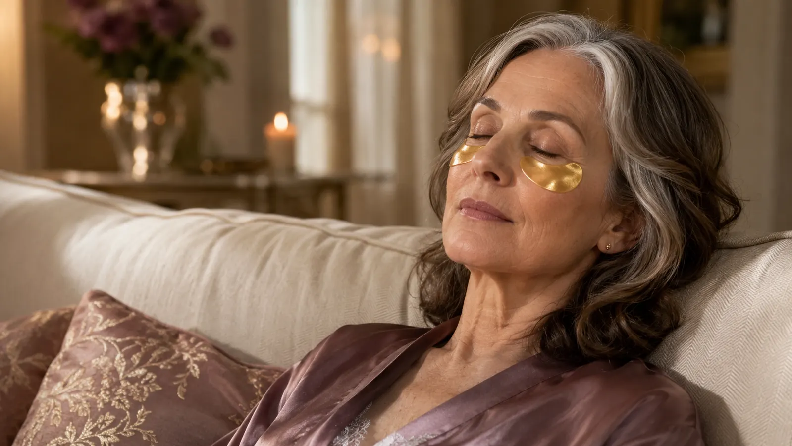10 Reasons Gold Eye Patches Fix Tired, Puffy Eyes